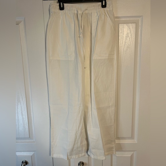 White linen pants - Picture 1 of 5